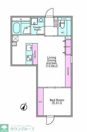 デュオメゾン笹塚ウエストの物件間取画像